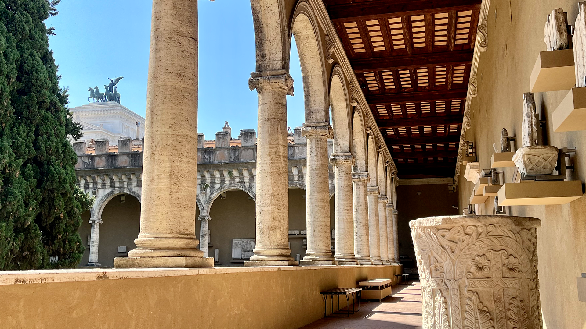 Esperienza tattile a Palazzo Venezia: il Lapidarium